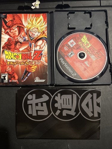 Dragon Ball Z: Budokai (Sony PlayStation 2, 2002) completo di poster testato - Foto 3 di 4