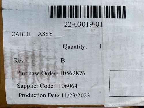 CABLE REMOTE APX PANEL 75' (22-03019-01) Carrier Transicold