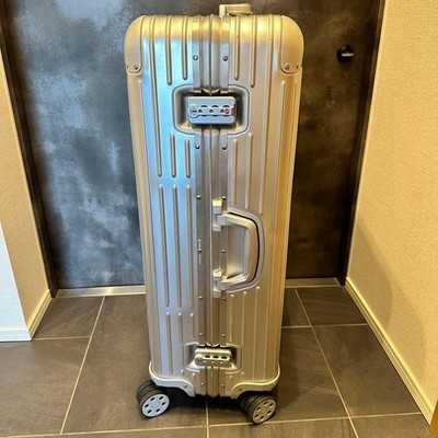 Rimowa Original Check-in L 86L Silver 4 wheels Carry Case Suitcase