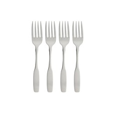 Oneida Paul Revere Fine Flatware Salad Forks, Set of 4, 18/10 Stainless Steel