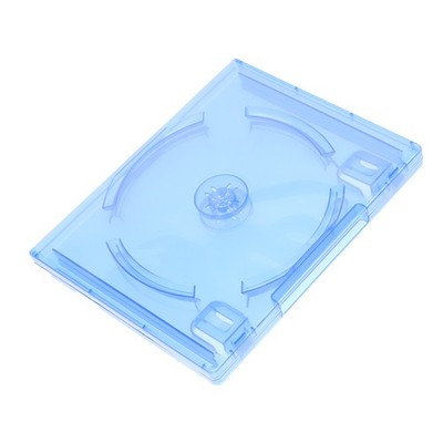 1pc Ersatzkoffer für PS4 Game Double Disc Spare Blue Game Blu-Ray Box 2 CD