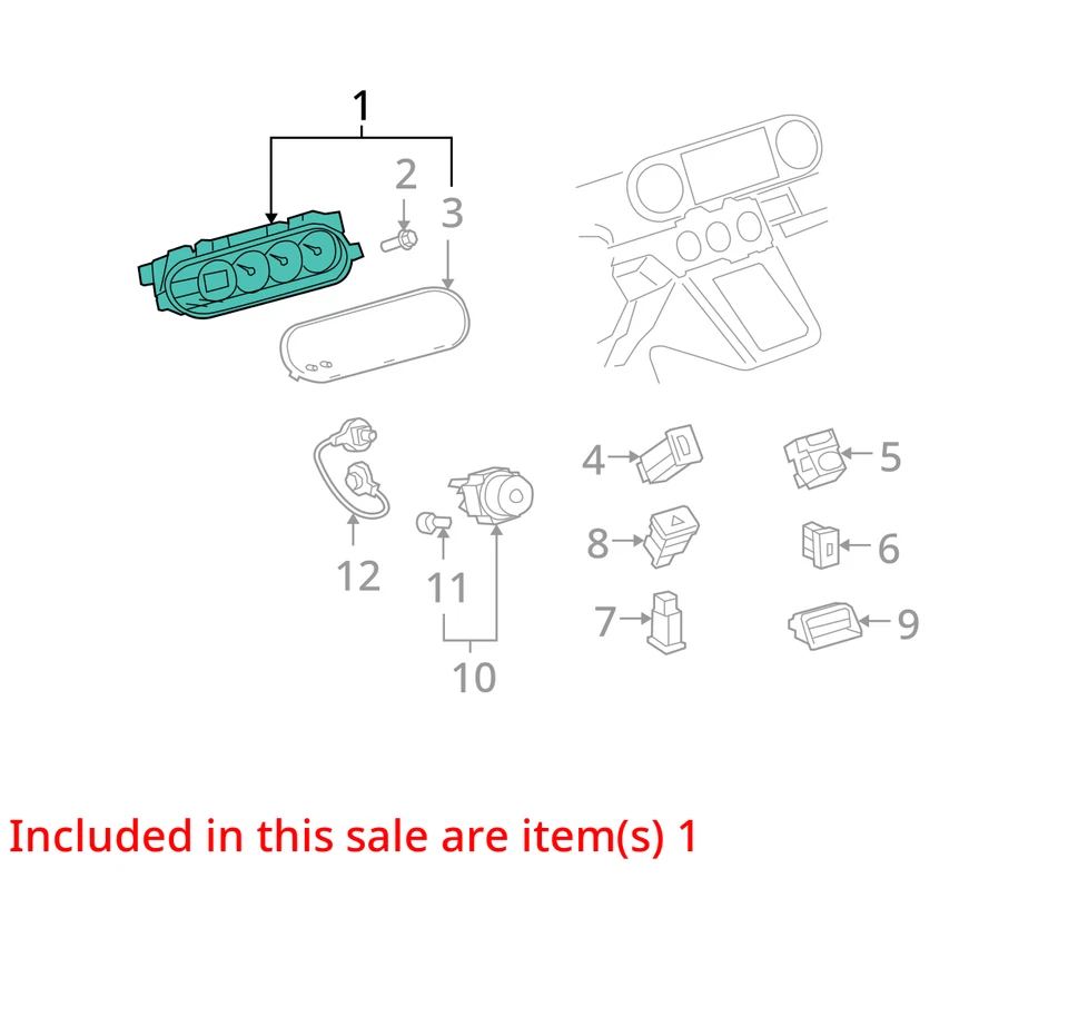 Used Speedometer Gauge fits: 2010 Scion XB cluster Grade A Foto 3 de 4