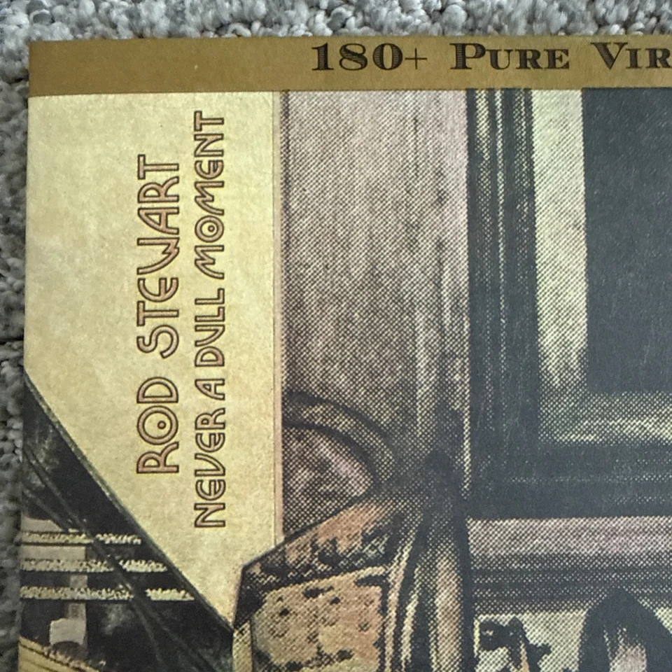 ROD STEWART NEVER A DULL MOMENT LP RECORD DCC 180 GRAM ANALOGUE #108 Read Desc - Image 4 of 4