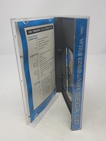 Wing Commander (Sega CD, 1994) CIB Complete W/ Manual Tested!