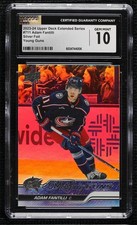 2023 Extended Series Young Guns Silver Foil Adam Fantilli CGC 10 Gem Mint 0wl1