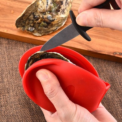 3 stücke silikon oyster opener oyster shucking tool shellfish opener tools