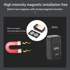 GF07 Mini Magnetic GPS Tracker Real-time Car Truck Vehicle Locator GSM GPRS USA