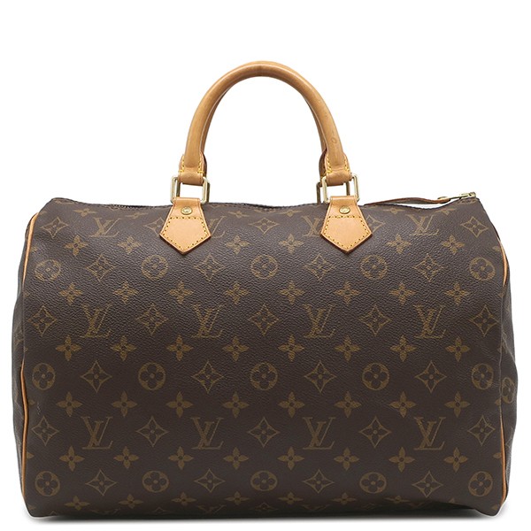 LOUIS VUITTON Handbag Speedy 35 Monogram canvas  Monogram Gold Metal Keys