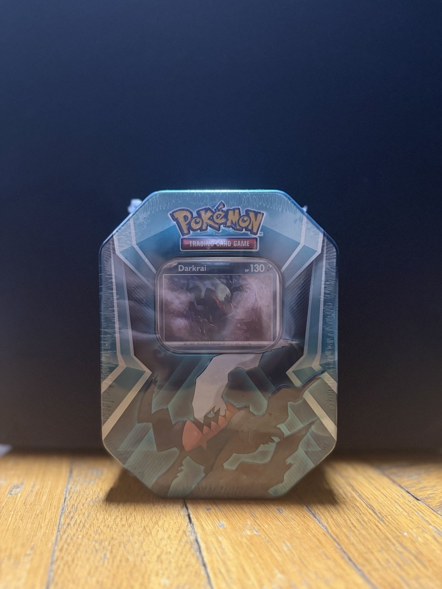 darkrai booster box Assorted Pokemon Darkrai Triple Whammy Tin 3 Booster Packs & 3 Cards!  Sealed!