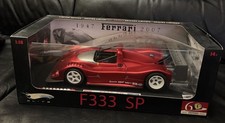 Hot Wheels Elite Ferrari F333 SP Metallic Red 1:18 Anniversary 2007 Diecast Ltd