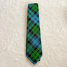 Men's Scottish Neck Ties For Kilt Various Clan Tartan Acrylic Wool Necktie