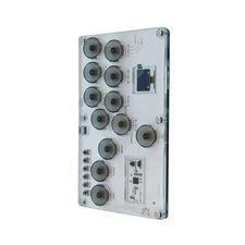 For PS4 PC Switch Turbo Colorful Mini HitBox SallyBox Fighting Stick Controller