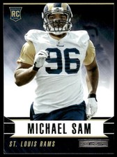 2014 Panini Rookies & Stars #173 Michael Sam RC St. Louis Rams NM+