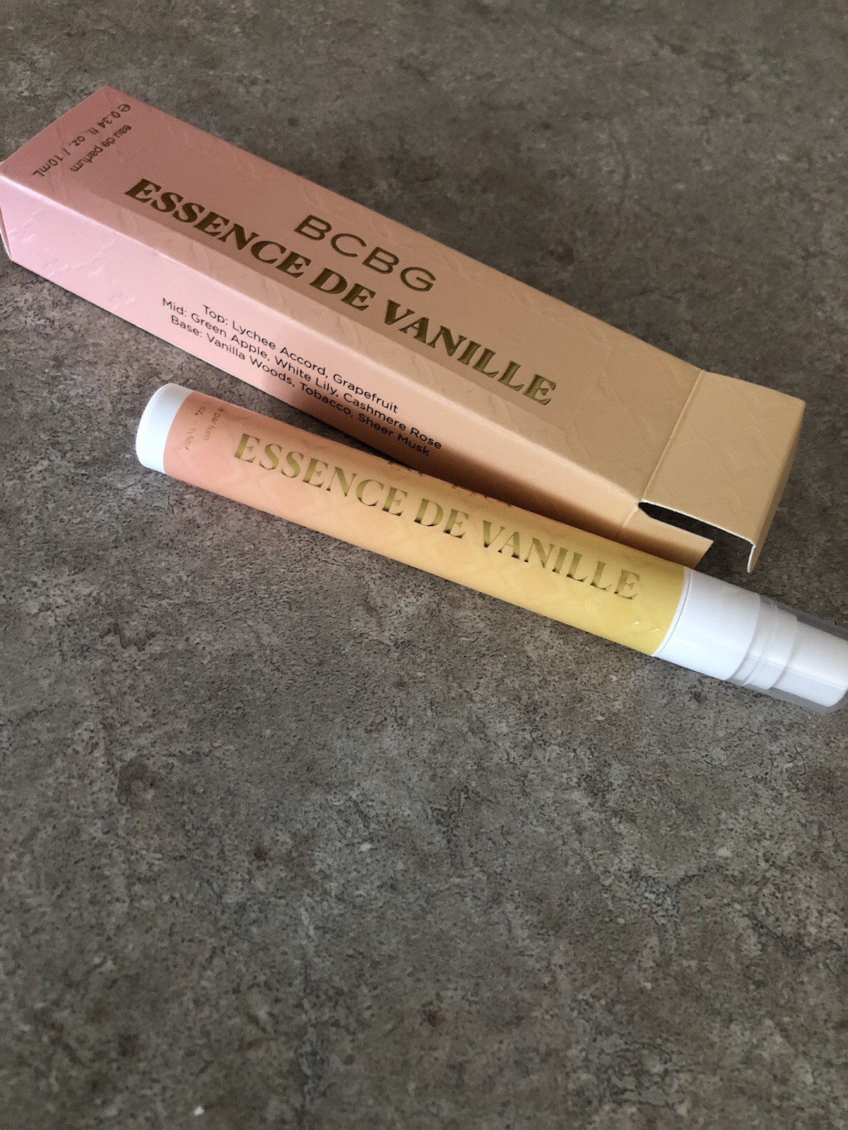 BCBG Essence De Vanille Eau De Parfum .34 fl oz NEW NIB