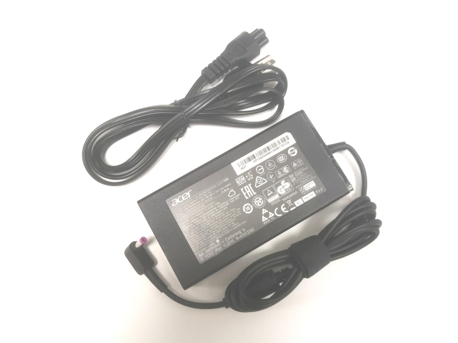 Acer 19.5V 6.92A 135W AC Adapter Charger For Acer Nitro V 15 ANV15-51 Laptop