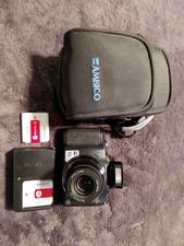 Sony Cyber-Shot DSC-H20 Digital Camera Black 10.1 MP 3" W/Battery Optical Zoom