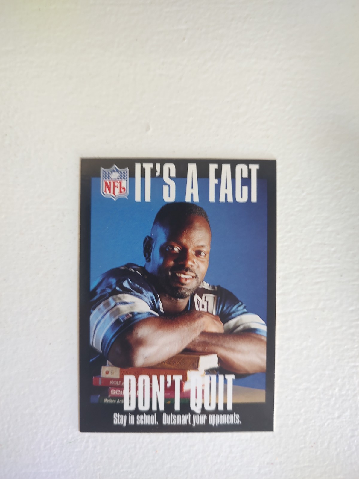 1994 NFL Properties Artex FACT Emmitt Smith #3 Dallas Cowboys