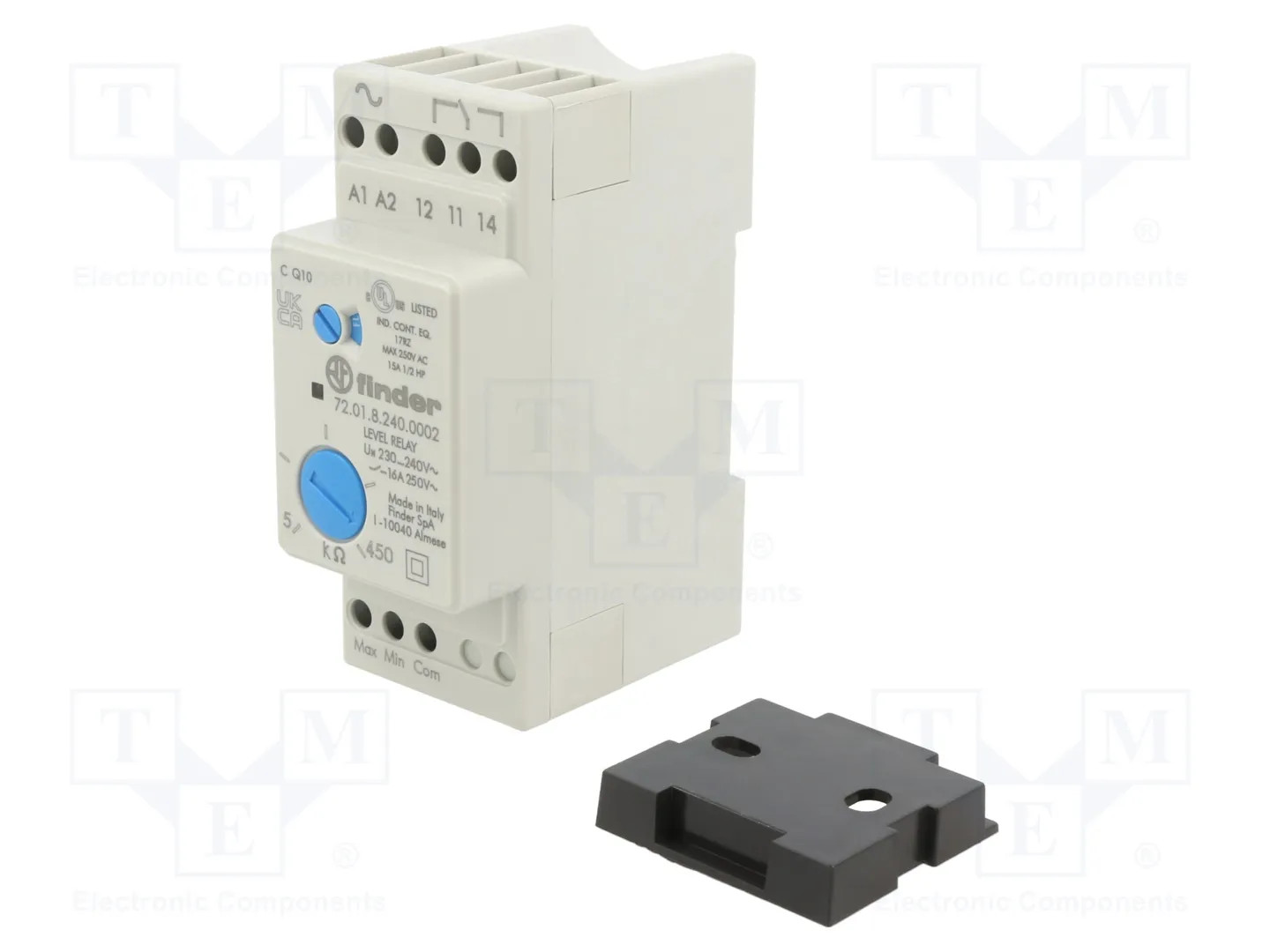 Level monitoring relay; conductive fluid level; 230÷240VAC