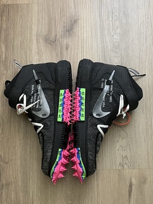 Off-White x Air Force 1 Mid 'Black'