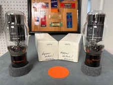 Matched Pair of Amperex 6AS7 Tubes - NOS - NIB - Made in England - Amplitrex