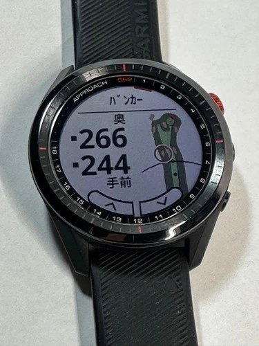 Garmin Approach S62 Black Golf GPS Watch High-Precision GPS