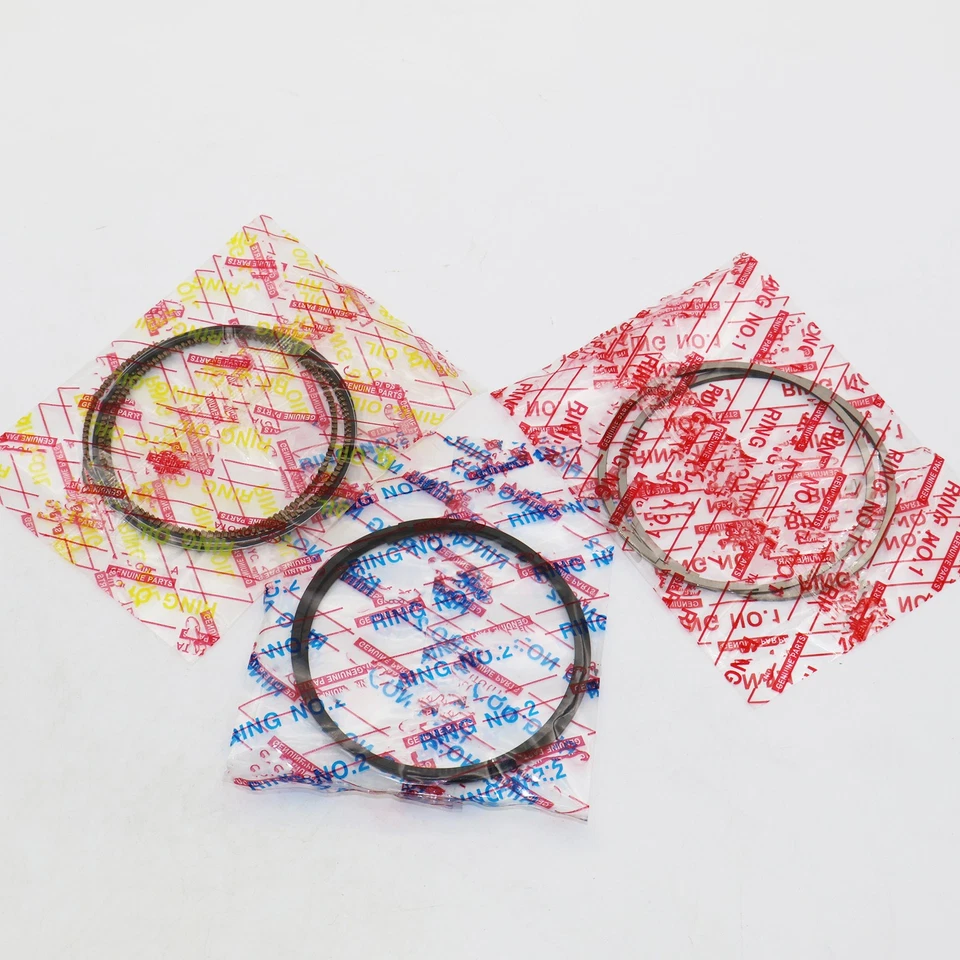 1 Set 13011-21130 Fit For Toyota Prius 2004-2009 1.5L 1NZFXE Engine Piston Rings Foto 4 de 4