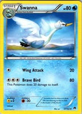Pokemon XY - BREAKpoint Swanna 37/122 NM