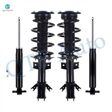 Set 4 Front Quick Complete Strut-Coil Spring-Rear Shock For 2015-2021 Ford Edge