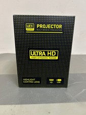 Mini projector  Smart Projector with Wifi and Bluetooth  Auto Focus  Built-in And 1