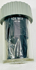 Vintage American Optical 10X W.F. Microscope Eyepiece Ocular Lens Cat AO 180