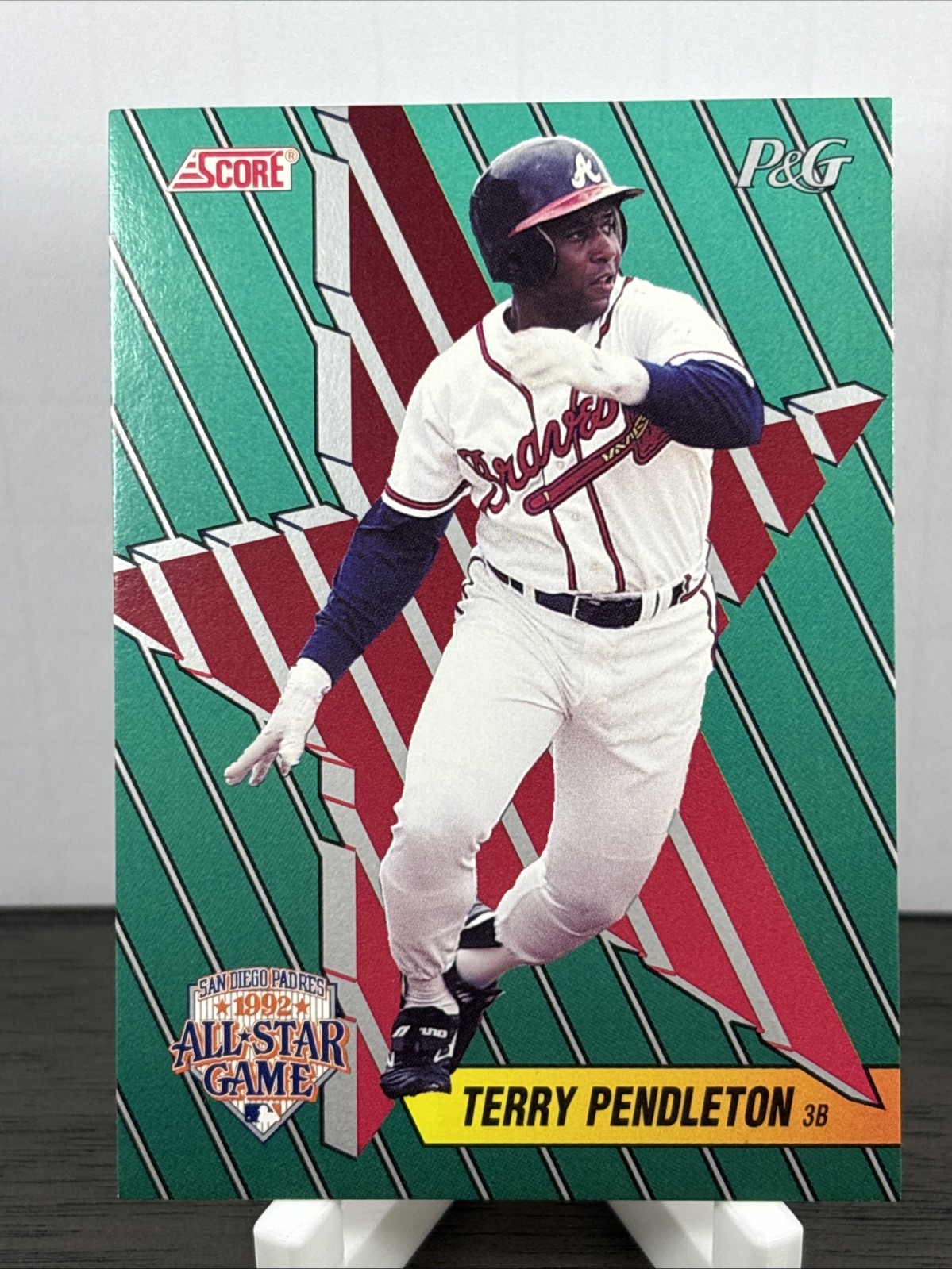 1992 Score Proctor & Gamble P&G All-Star Game Terry Pendleton #13 of 18 Braves!!