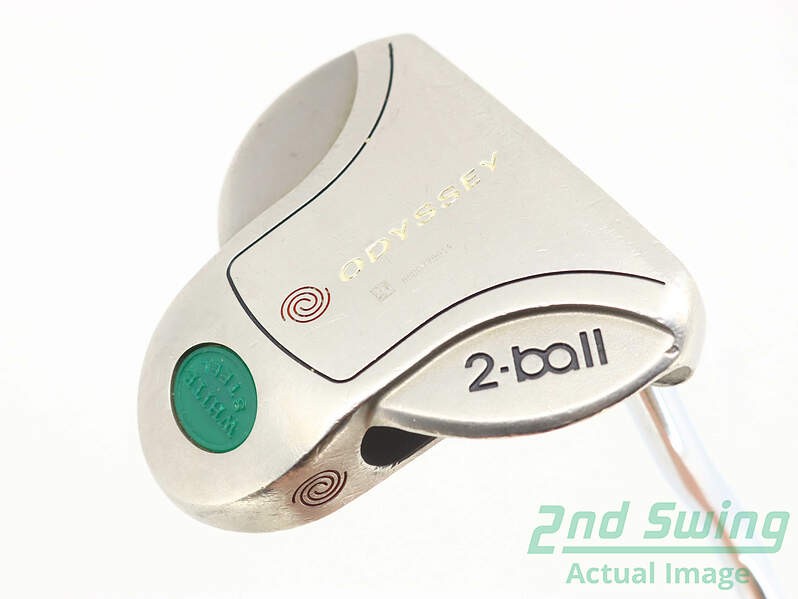 Odyssey White Steel 2-Ball Putter Steel Right 35.0in