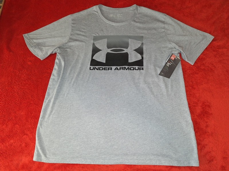 UNDER ARMOUR    MENS  XL  GRAY   ACTIVEWEAR   T  - SHIRT NEW WITH TAGS