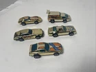 1979s Blackwall Hot Wheels Golden Machines 5 Car Lot Hong Kong Gold Chrome