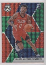2019 Panini Mosaic Choice Red Green Prizm Nickeil Alexander-Walker Rookie RC he4