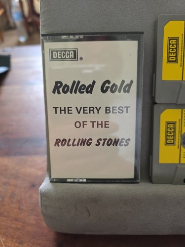 ROLLING STONES MUSIKKASSETTE DOPPELALBUM ROLLGOLD