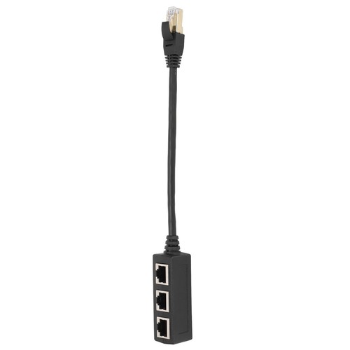 RJ45-Ethernet-Adapterkabelverlängerung 1 Bis 3 Ports Hervorragende Verbindu CHP - Afbeelding 5 van 22