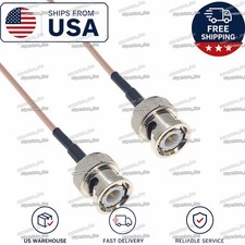 RG316 BNC Male to BNC Male Connector Coax Jumper Low Loss RF Coaxial Cable