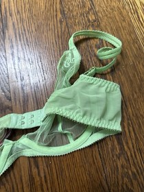 Agent Provocateur Mint Green Mesh Tulle Bra 32C