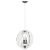 Chrom Durchsichtig Moderne Leuchter Kronleuchter 4X60W/E14 47,8X147,3 [Cm]