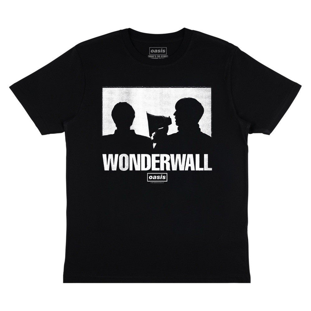 OASIS LIMITED EDITION WONDERWALL SILHOUETTE T-SHIRT LTD EDITION