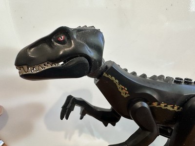 Lego Dinosaur Black Indoraptor Figure - Jurassic World 75930 EUC
