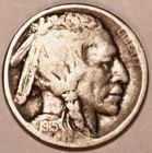 1915-D Buffalo Nickel - Very Good - #3785E FREE SHIPPING