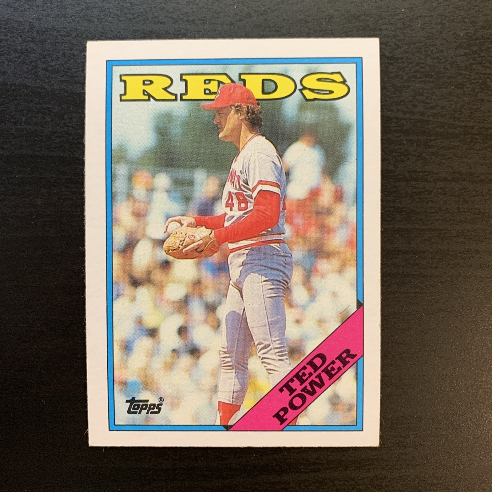 Ted Power 1988 Topps #236 Cincinnati Reds