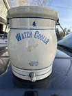 Antique Red Wing 4 Gallon Water Cooler Minnesota Stoneware Crock