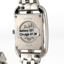 Authentic Hermès Cape Cod 8P CC1.210 Stainless Steel Quartz #230-000-334-2694 6