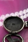 925 Sterling Silver Beads Locket Necklace w/Ring 11.1g — photo 2