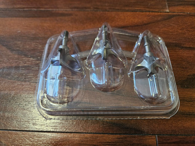 100 Grain Small-Game Arrow Tips Screw-in Arrowheads Solid Fixed Blade ...