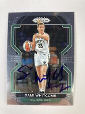 Sami Whitcomb Signed 2022 Prizm WNBA Basketball Card COA Autograph Sami Whitcomb Signed 2022 Prizm WNBA Basketball Card COA Autograph