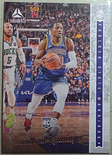 2021-22 Panini Chronicles Jonathan Kuminga Luminance Rookie #246 Warriors